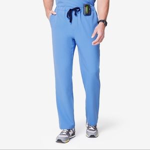 Figs MENS Pisco basic scrub pants size M/S - Ceil Blue